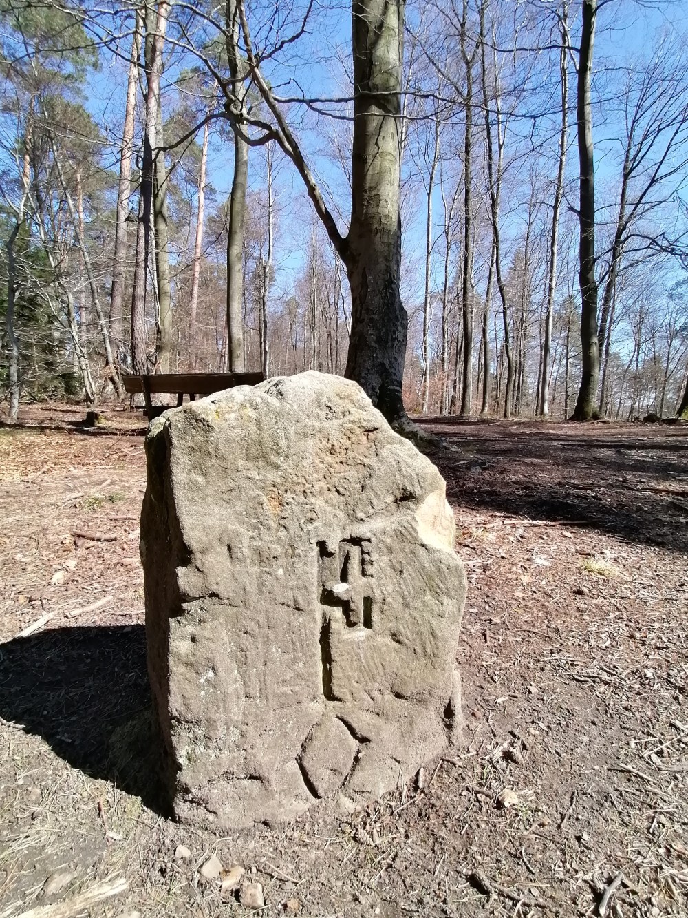 Schlüsselstein Leininger Klosterweg